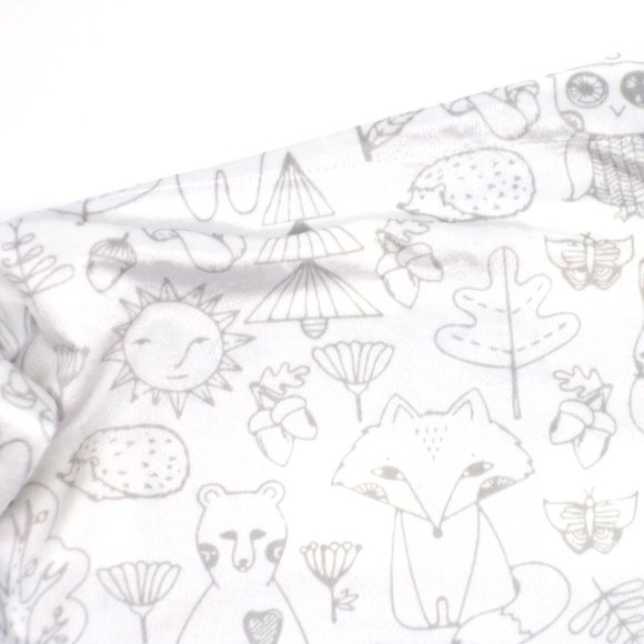 Lila & Jack Bedding Lila And Jack Woodland Creatures Baby Blanket